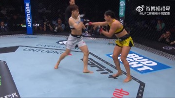 王炸!王聪三回合击败“暴力女王”阿里安妮,进UFC蝇量级前十五